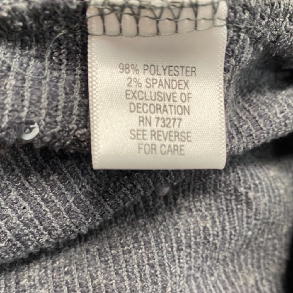 Apt 9 Gray V-Neck Sweater Sz 2X - Picture 5 of 5